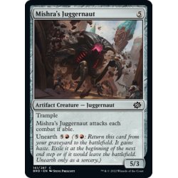 画像1: 【ENG】ミシュラの巨大戦車/Mishra's Juggernaut[MTG_BRO_161C]