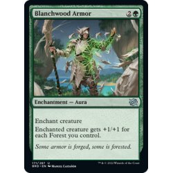 画像1: 【ENG】ブランチウッドの鎧/Blanchwood Armor[MTG_BRO_171U]