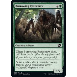 画像1: 【ENG】穴掘り剃刀大口/Burrowing Razormaw[MTG_BRO_173C]