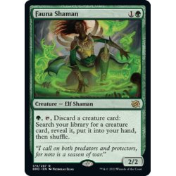 画像1: 【ENG】獣相のシャーマン/Fauna Shaman[MTG_BRO_179R]