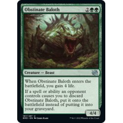 画像1: 【ENG】強情なベイロス/Obstinate Baloth[MTG_BRO_187U]