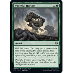 画像1: 【ENG】荒涼たる収穫/Wasteful Harvest[MTG_BRO_196C]