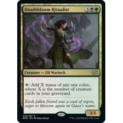 画像1: 【ENG】死花の祭儀師/Deathbloom Ritualist[MTG_BRO_208R]