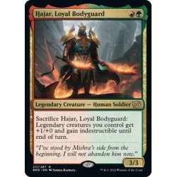 画像1: 【ENG】忠実な護衛、ハジャール/Hajar, Loyal Bodyguard[MTG_BRO_211R]