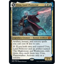 画像1: 【ENG】護国卿、ウルザ/Urza, Lord Protector//プレインズウォーカー、ウルザ/Urza, Planeswalker[MTG_BRO_225M]