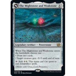 画像1: 【ENG】マイトストーンとウィークストーン/The Mightstone and Weakstone//プレインズウォーカー、ウルザ/Urza, Planeswalker[MTG_BRO_238R]