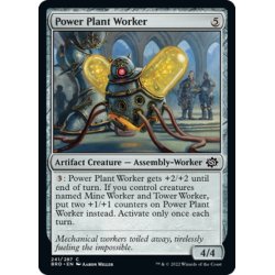 画像1: 【ENG】魔力炉の作業員/Power Plant Worker[MTG_BRO_241C]