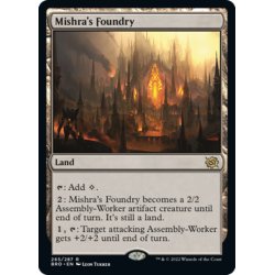 画像1: 【ENG】ミシュラの鋳造所/Mishra's Foundry[MTG_BRO_265R]