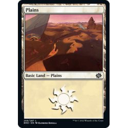 画像1: 【ENG】平地/Plains[MTG_BRO_268L]