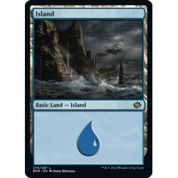 画像1: 【ENG】島/Island[MTG_BRO_270L]