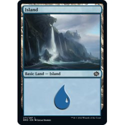 画像1: 【ENG】島/Island[MTG_BRO_271L]