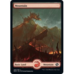 画像1: 【ENG】山/Mountain[MTG_BRO_285L]