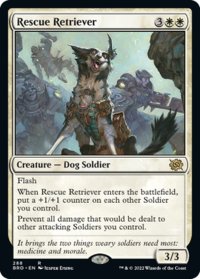 【ENG】救助レトリバー/Rescue Retriever[MTG_BRO_288R]