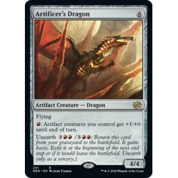 画像1: 【ENG】工匠のドラゴン/Artificer's Dragon[MTG_BRO_291R]