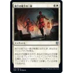 画像1: 【JPN】地下の地下の一掃/Undercellar Sweep[MTG_CLB_047U]