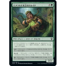 画像1: 【JPN】エメラルド木立のドルイド/Druid of the Emerald Grove[MTG_CLB_226C]