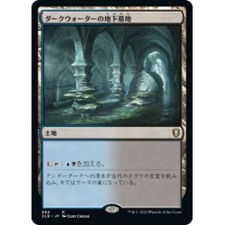 画像1: 【JPN】ダークウォーターの地下墓地/Darkwater Catacombs[MTG_CLB_889R]