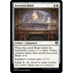 画像1: 【ENG】祖先の刃/Ancestral Blade[MTG_CMM_0012C]