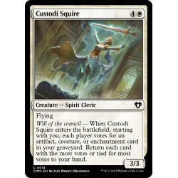 画像1: 【ENG】カストーディの従者/Custodi Squire[MTG_CMM_0019C]