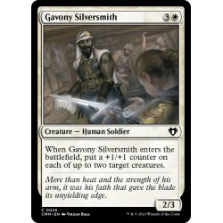 画像1: 【ENG】ガヴォニーの銀鍛冶師/Gavony Silversmith[MTG_CMM_0025C]