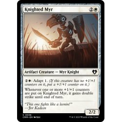 画像1: 【ENG】マイアの騎士/Knighted Myr[MTG_CMM_0036C]