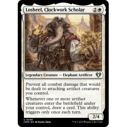 画像1: 【ENG】機械細工の学者、ロシール/Losheel, Clockwork Scholar[MTG_CMM_0038U]