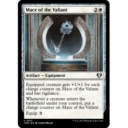 画像1: 【ENG】勇敢な者の鎚鉾/Mace of the Valiant[MTG_CMM_0041U]