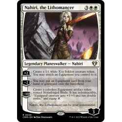 画像1: 【ENG】石術師、ナヒリ/Nahiri, the Lithomancer[MTG_CMM_0045R]