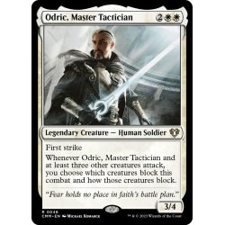 画像1: 【ENG】熟練の戦術家、オドリック/Odric, Master Tactician[MTG_CMM_0046R]