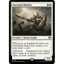 画像1: 【ENG】純鋼の聖騎士/Puresteel Paladin[MTG_CMM_0051R]