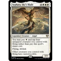 画像1: 【ENG】天空の刃、セファラ/Sephara, Sky's Blade[MTG_CMM_0054R]