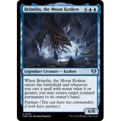 画像1: 【ENG】月のクラーケン、ブリネリン/Brinelin, the Moon Kraken[MTG_CMM_0078U]