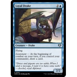 画像1: 【ENG】忠実なドレイク/Loyal Drake[MTG_CMM_0104U]