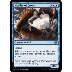 画像1: 【ENG】カラスの群れ/Murder of Crows[MTG_CMM_0106U]