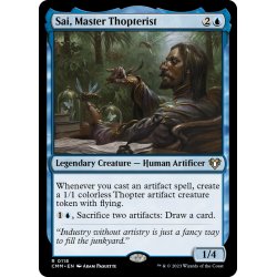 画像1: 【ENG】練達飛行機械職人、サイ/Sai, Master Thopterist[MTG_CMM_0118R]