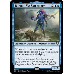 画像1: 【ENG】空召喚士ターランド/Talrand, Sky Summoner[MTG_CMM_0124R]