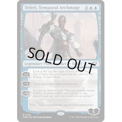 画像1: 【ENG】時間の大魔道士、テフェリー/Teferi, Temporal Archmage[MTG_CMM_0125R]