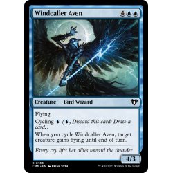 画像1: 【ENG】風呼びのエイヴン/Windcaller Aven[MTG_CMM_0133C]