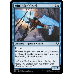 画像1: 【ENG】風乗りの魔術師/Windrider Wizard[MTG_CMM_0134C]