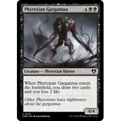 画像1: 【ENG】ファイレクシアのガルガンチュア/Phyrexian Gargantua[MTG_CMM_0178C]