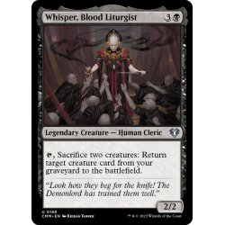 画像1: 【ENG】血の儀式司、ウィスパー/Whisper, Blood Liturgist[MTG_CMM_0198U]