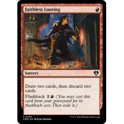 画像1: 【ENG】信仰無き物あさり/Faithless Looting[MTG_CMM_0220C]