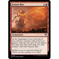 画像1: 【ENG】猛然たる顕現/Furious Rise[MTG_CMM_0225U]