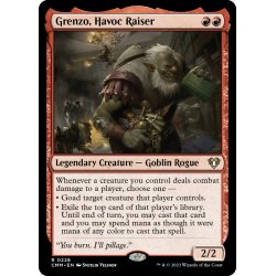 画像1: 【ENG】騒乱の発端、グレンゾ/Grenzo, Havoc Raiser[MTG_CMM_0228R]