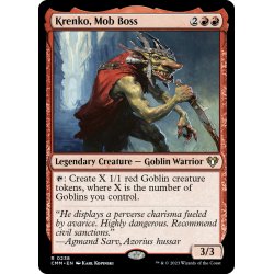 画像1: 【ENG】★Foil★群衆の親分、クレンコ/Krenko, Mob Boss[MTG_CMM_0238R]