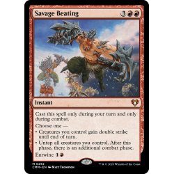 画像1: 【ENG】凶暴な打撃/Savage Beating[MTG_CMM_0252M]