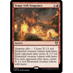 画像1: 【ENG】★Foil★復讐の誘惑/Tempt with Vengeance[MTG_CMM_0263R]