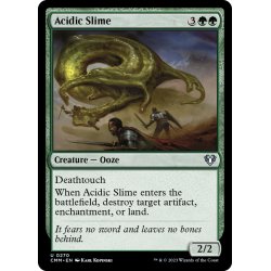 画像1: 【ENG】酸のスライム/Acidic Slime[MTG_CMM_0270U]