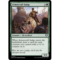 画像1: 【ENG】鎧作りの審判者/Armorcraft Judge[MTG_CMM_0273U]