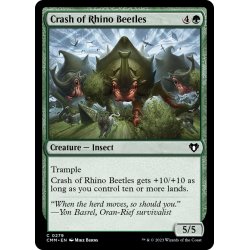 画像1: 【ENG】サイ甲虫の暴走/Crash of Rhino Beetles[MTG_CMM_0279C]